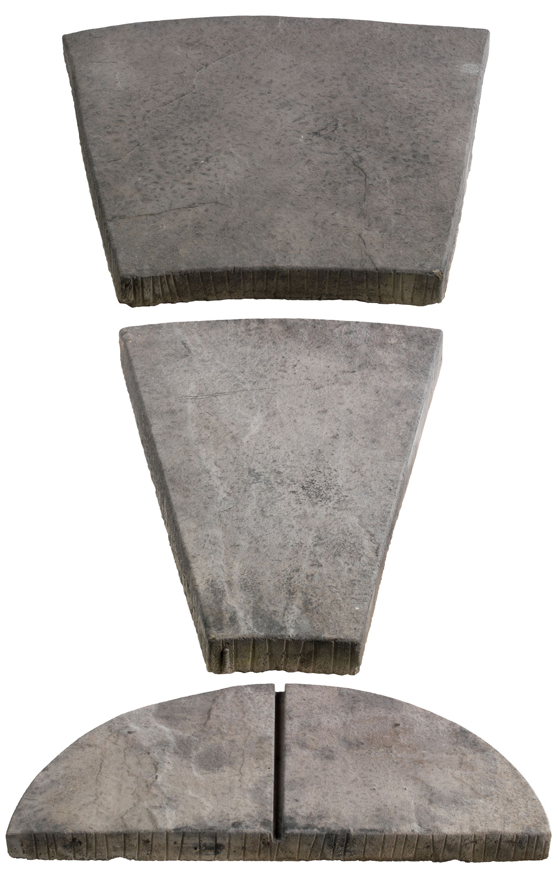 Bradstone Old riven Autumn silver Reconstituted stone Paving slab (L ...
