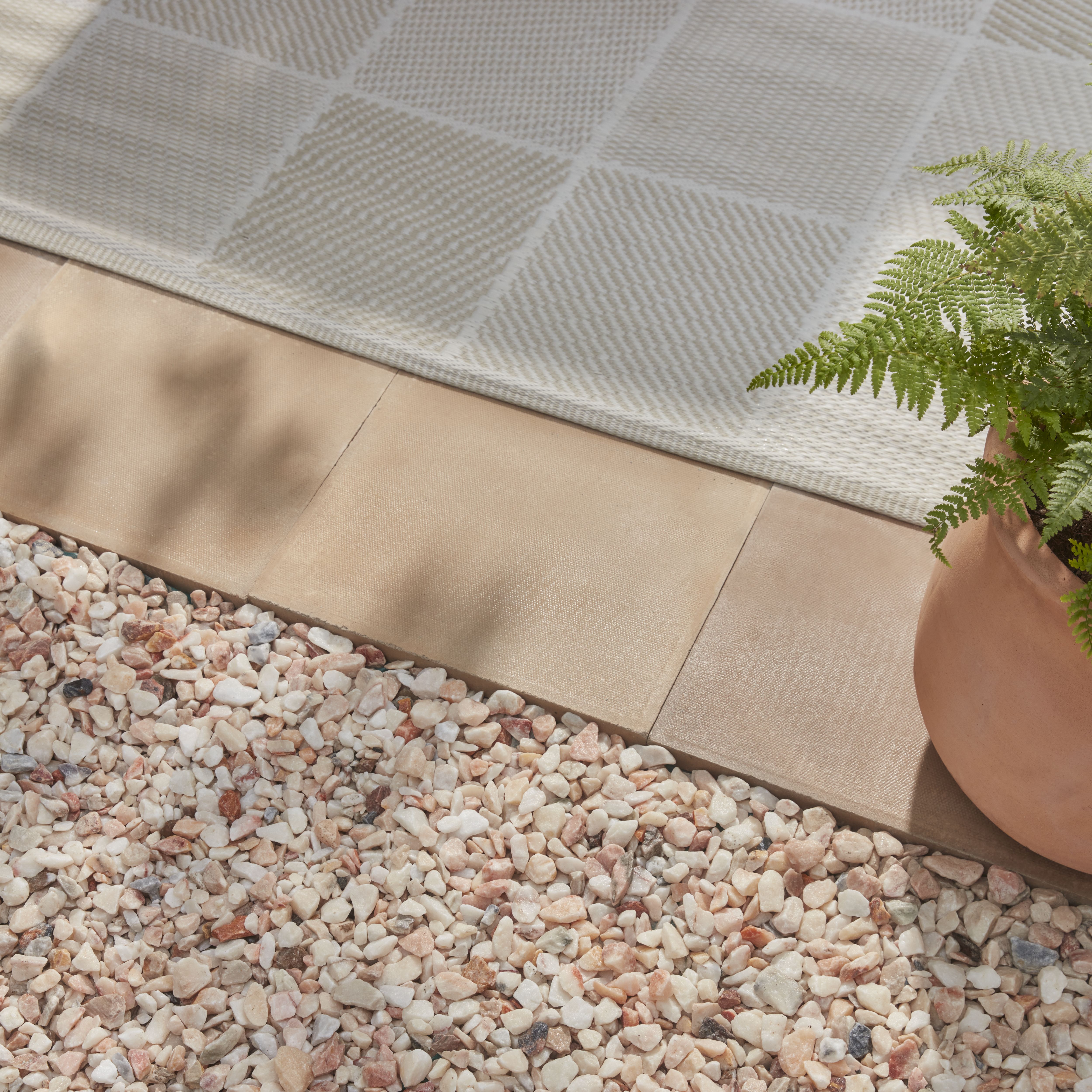 Bradstone Peak Natural Reconstituted stone Paving slab, 0.16m² (L)400mm (W)400mm