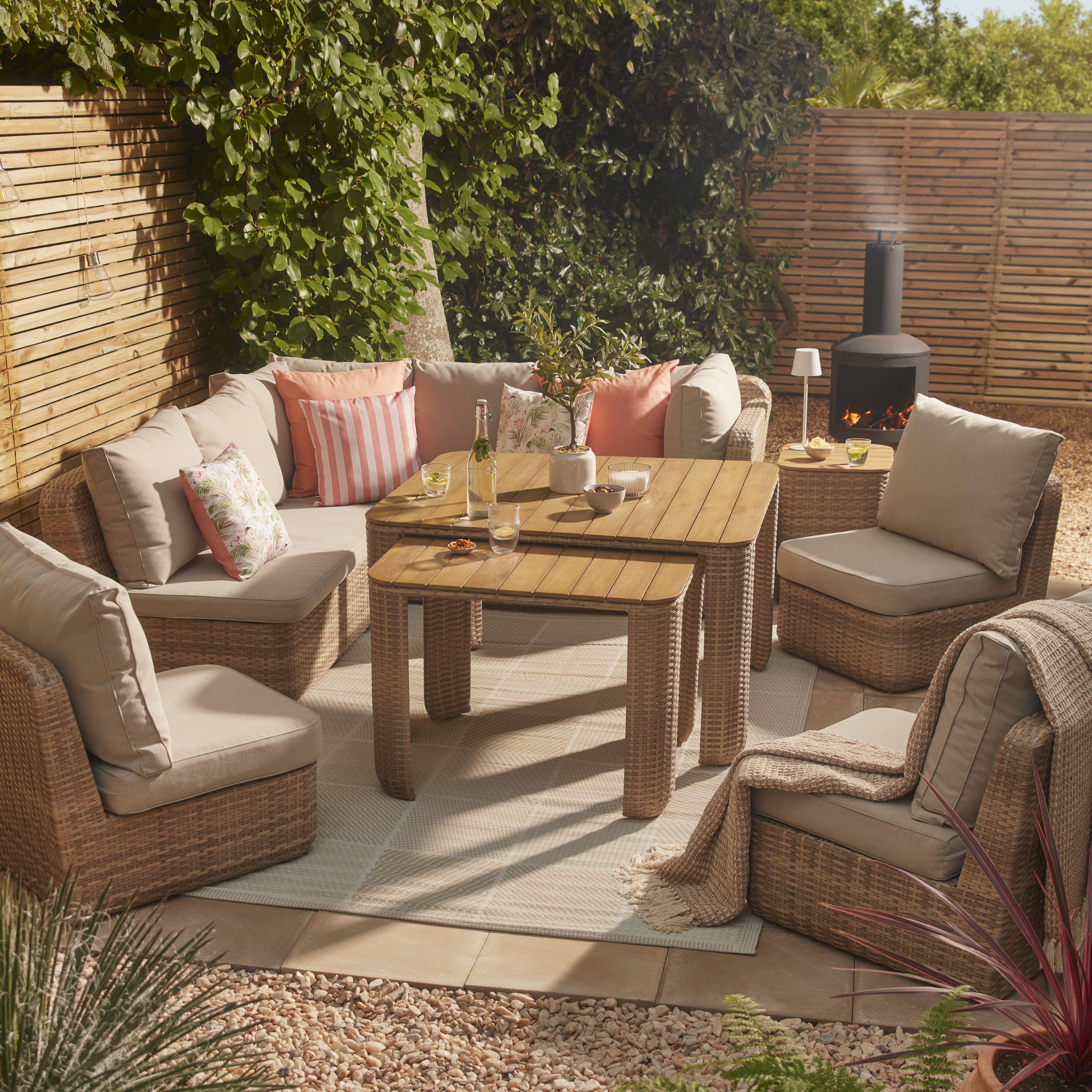 Bradstone Peak Natural Reconstituted stone Paving slab, 0.16m² (L)400mm (W)400mm