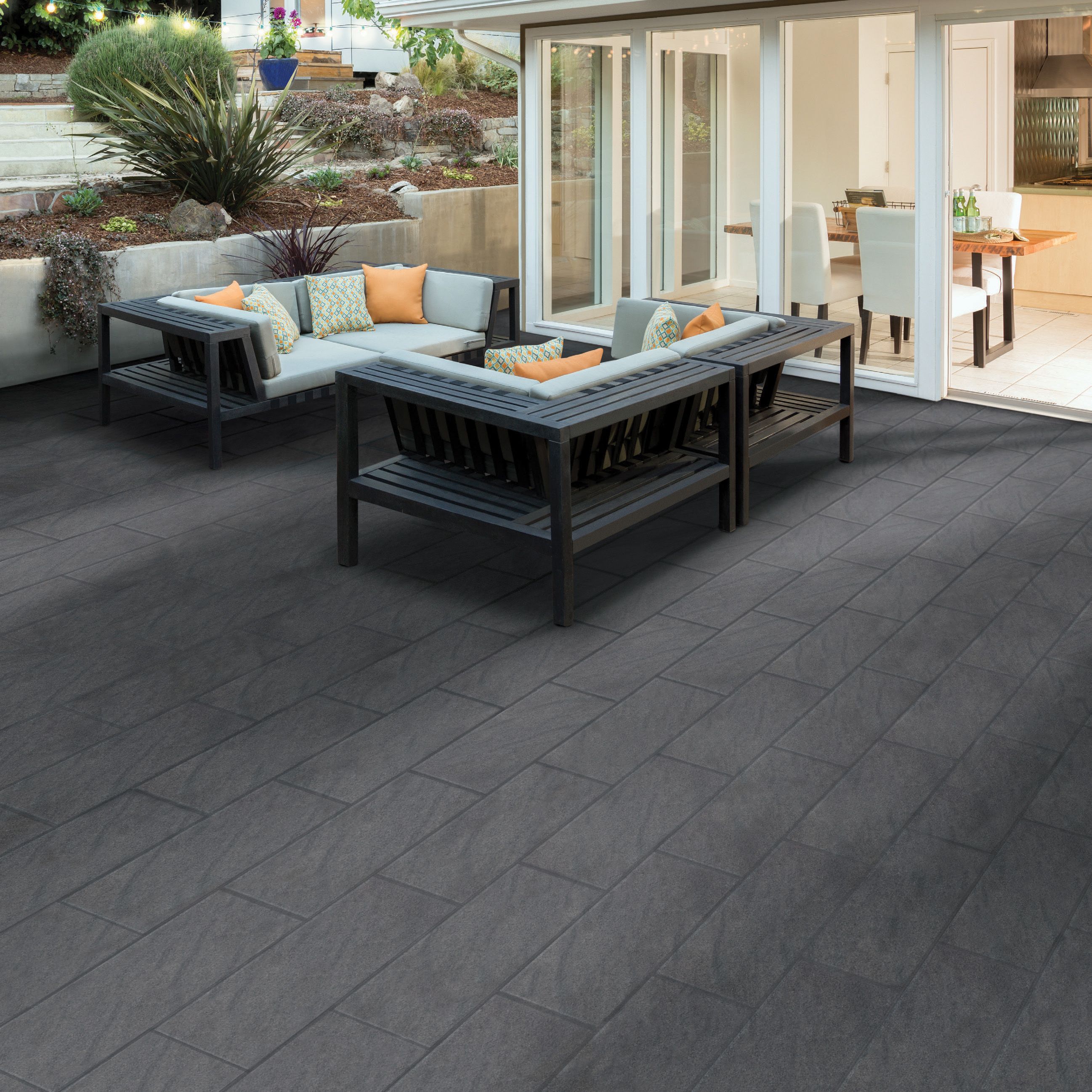 Bradstone Porcelain Paving slab, 12.96m² (L)600mm (W)298mm Pack of 72