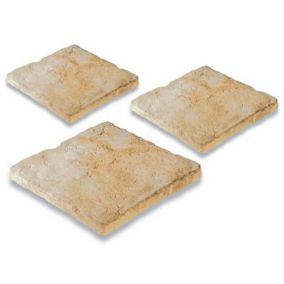 Bradstone Reconstituted stone Paving slab, 6.4m² Pack of 35
