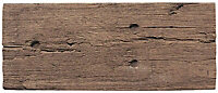 Bradstone Stonewood Single sided Antique brown Sleeper edging (H)250mm (W)900mm (T)50mm