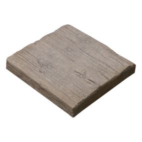 Bradstone Stonewood Traditional Single sided Antique brown Paving edging (H)250mm (W)250mm (T)40mm