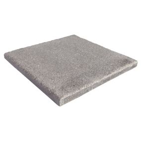 Bradstone Textured Dark grey Reconstituted stone Paving slab, 0.2m² (L)450mm (W)450mm
