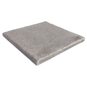 Bradstone Textured Dark grey Reconstituted stone Paving slab, 0.36m² (L)600mm (W)600mm