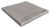 Bradstone Textured Dark grey Reconstituted stone Paving slab (L)450mm (W)450mm Pack of 40