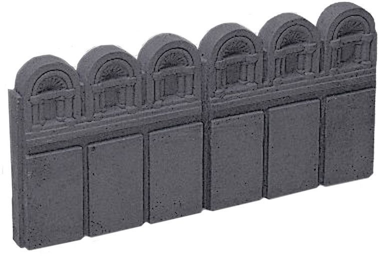 Bradstone Victorian Traditional Single sided Grey Paving edging (H)220mm (W)450mm (T)22mm