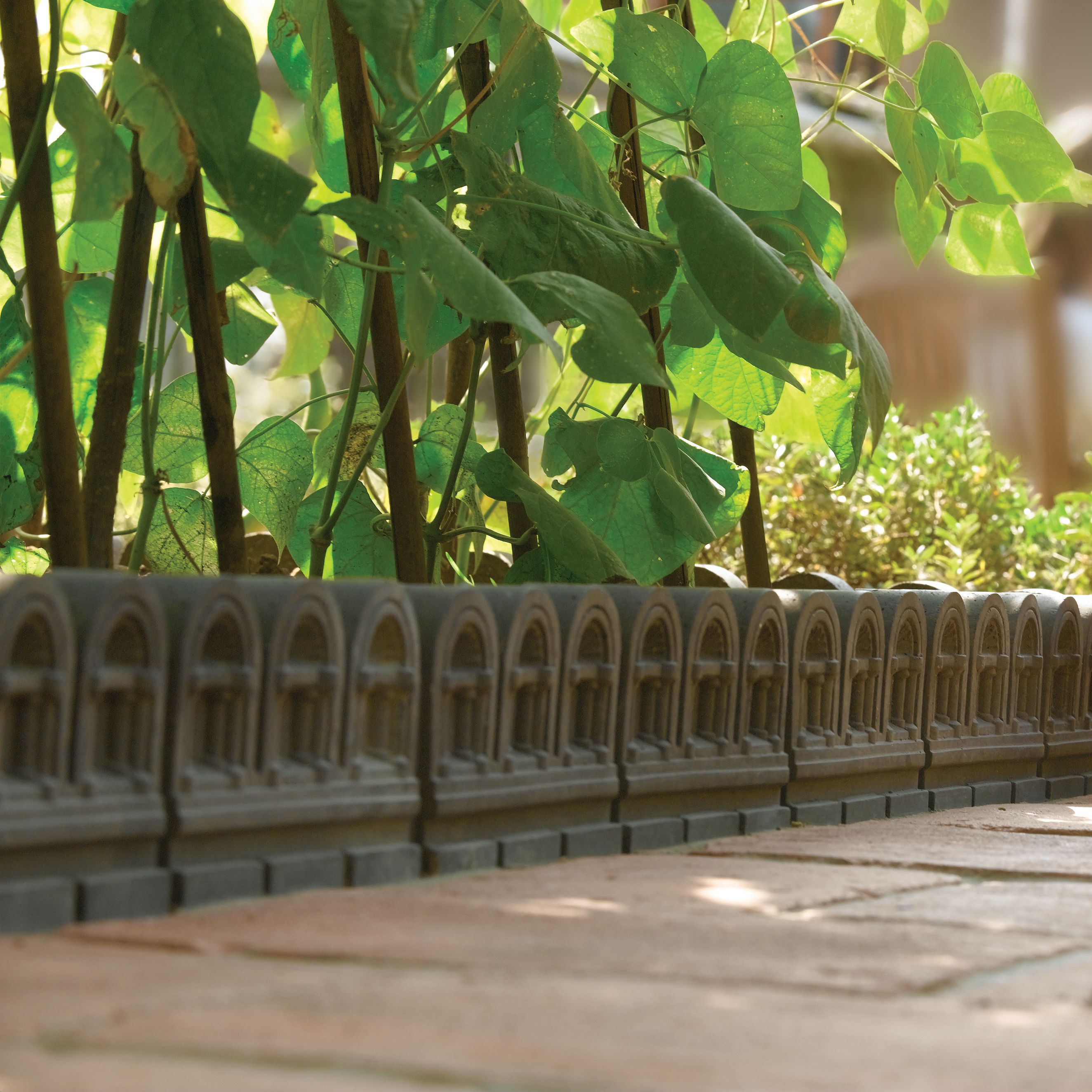 Bradstone Victorian Traditional Single sided Grey Paving edging (H)220mm (W)450mm (T)22mm