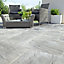 Bradstone Wetherdale Grey Reconstituted stone Paving set (L)300mm