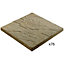 BradstoneDerbyshire Cream Reconstituted stone Paving slab (L)450mm (W)450mm, Pack of 76