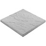 BradstoneDerbyshire Grey Reconstituted stone Paving slab (L)450mm (W)450mm, Pack of 76