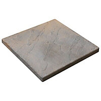 BradstoneDerbyshire Reconstituted stone Paving slab (L)450mm (W)450mm, Pack of 76