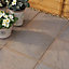 BradstoneDerbyshire Reconstituted stone Paving slab (L)450mm (W)450mm, Pack of 76