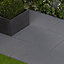 BradstoneLisse Grey Reconstituted stone Paving slab (L)600mm (W)400mm, Pack of 32