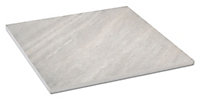 BradstoneMode porcelain Silver grey Paving slab (L)600mm (W)600mm, Pack of 60