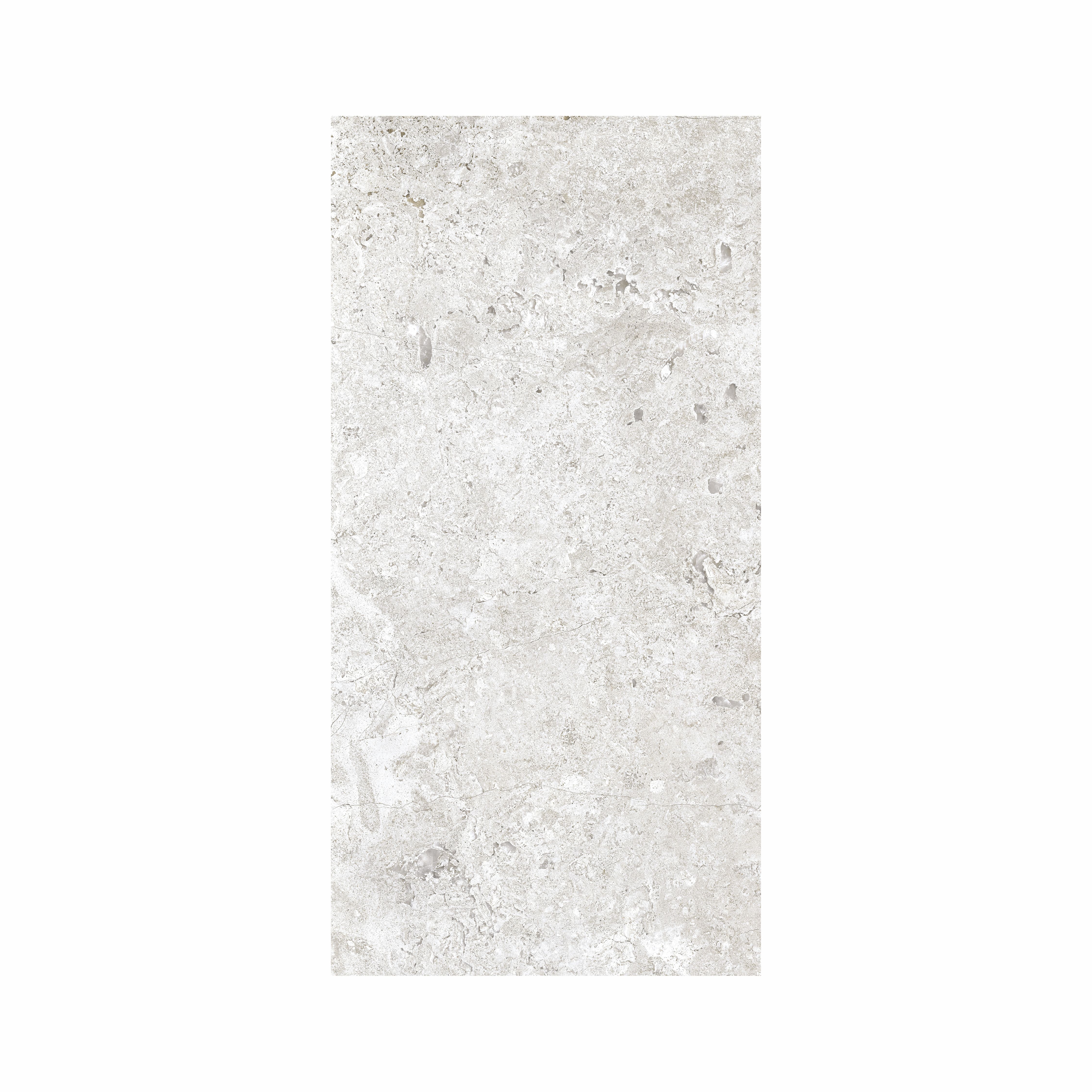 Bradwell Light grey Matt Marble effect Porcelain Wall & floor Tile - 3