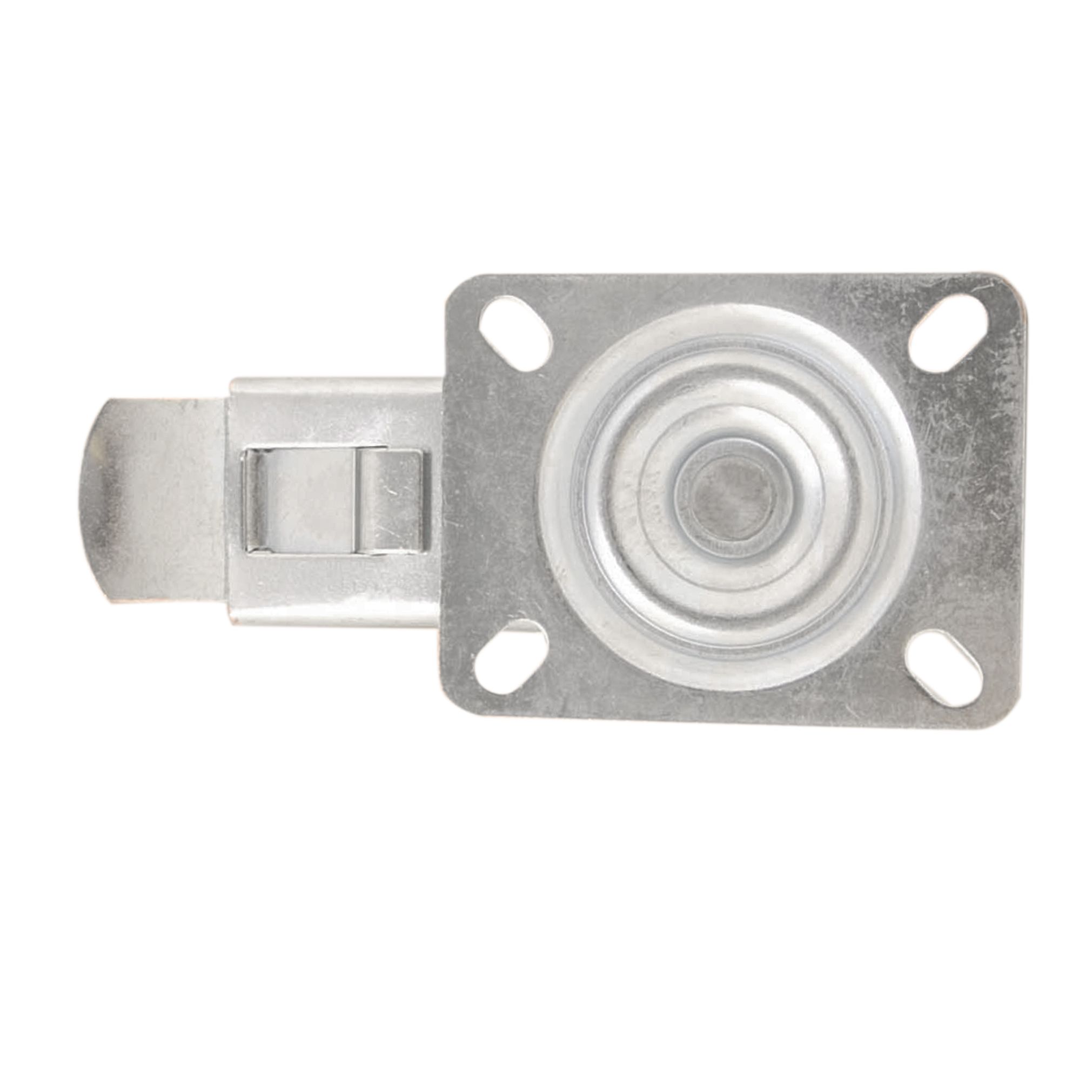Braked Heavy duty Swivel Castor WC50, (Dia)80mm (H)107mm (Max. Weight)70kg