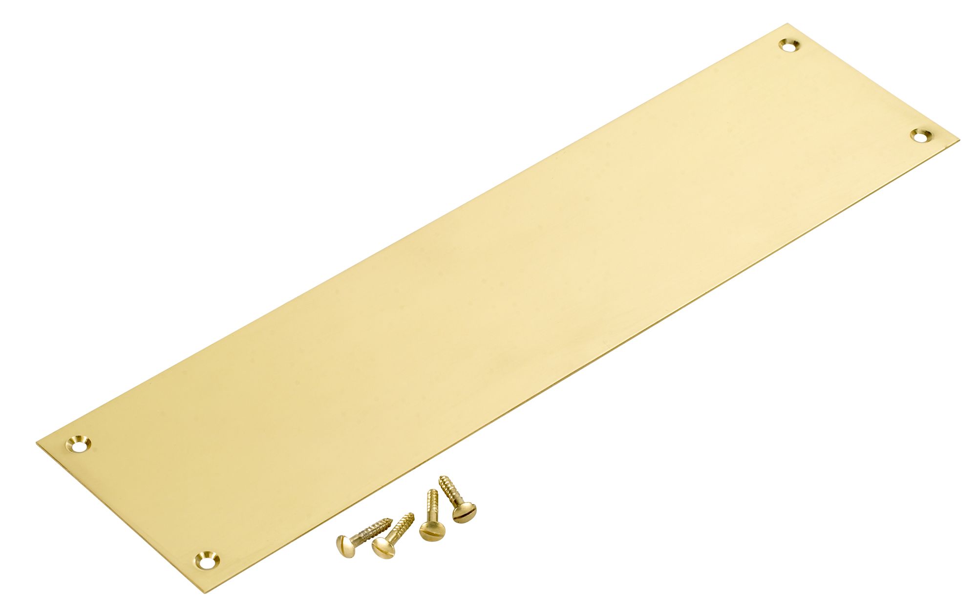 Brass Door plate (H)300mm (W)75mm - H 32066 P