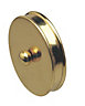 Brass effect Metal End cap (L)215mm (W)95mm, Pack of 2