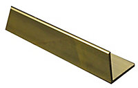 Brass Equal L-shaped Angle profile, (L)1m (W)10mm