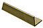 Brass Equal L-shaped Channel, (L)1m (W)8mm