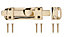 Brass Flat Door bolt N262 (L)96mm (W)20mm