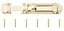 Brass Flat Door bolt N394 (L)152mm (W)30mm