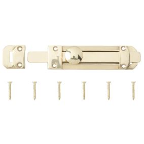 Brass Flat Door bolt N394 (L)152mm (W)30mm