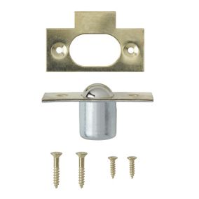 Brass-plated Bales catch (W)22mm