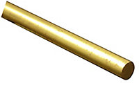 Brass Round Bar, (L)1m (Dia)6mm