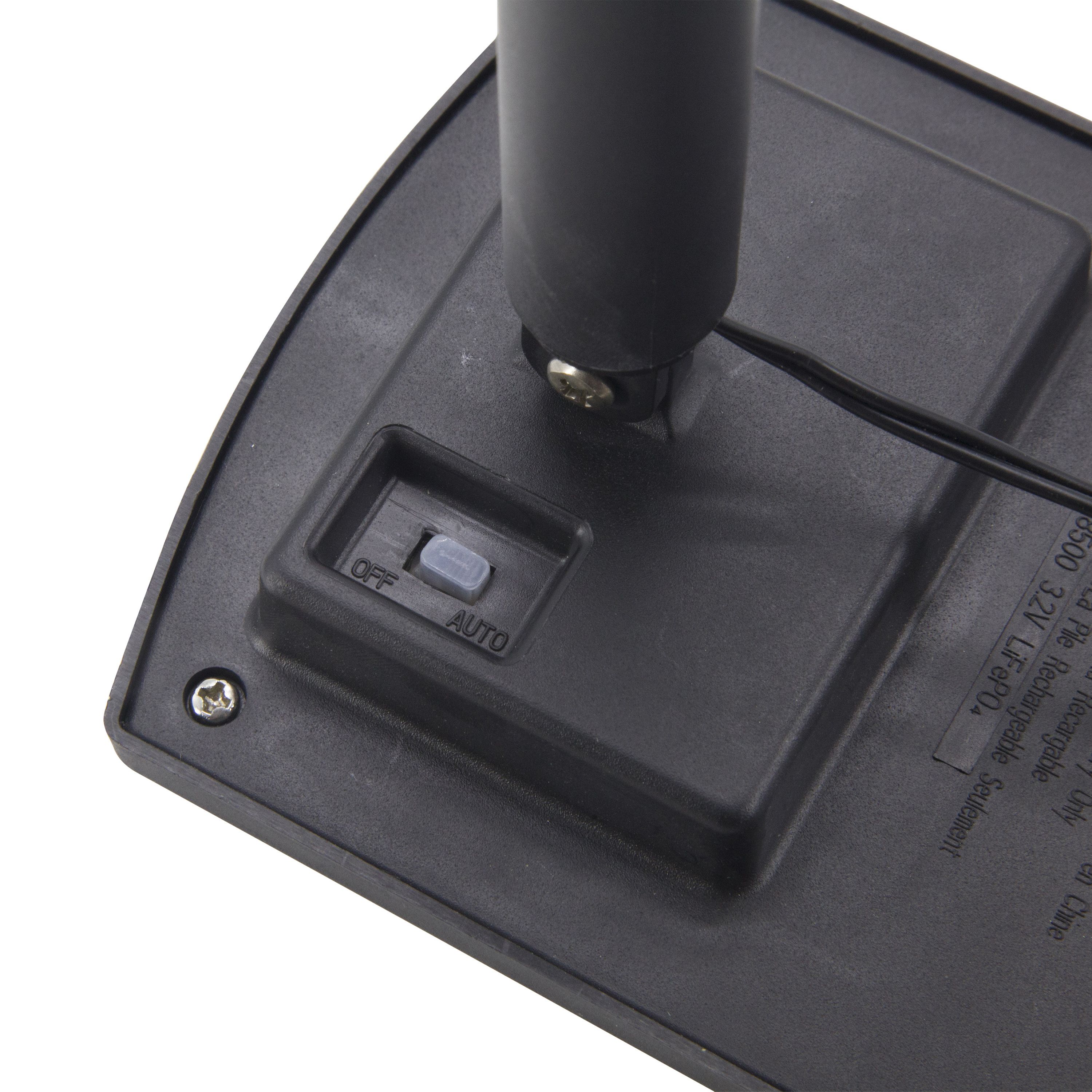 bridger Black Solar-powered Integrated LED Outdoor Spotlight - 6