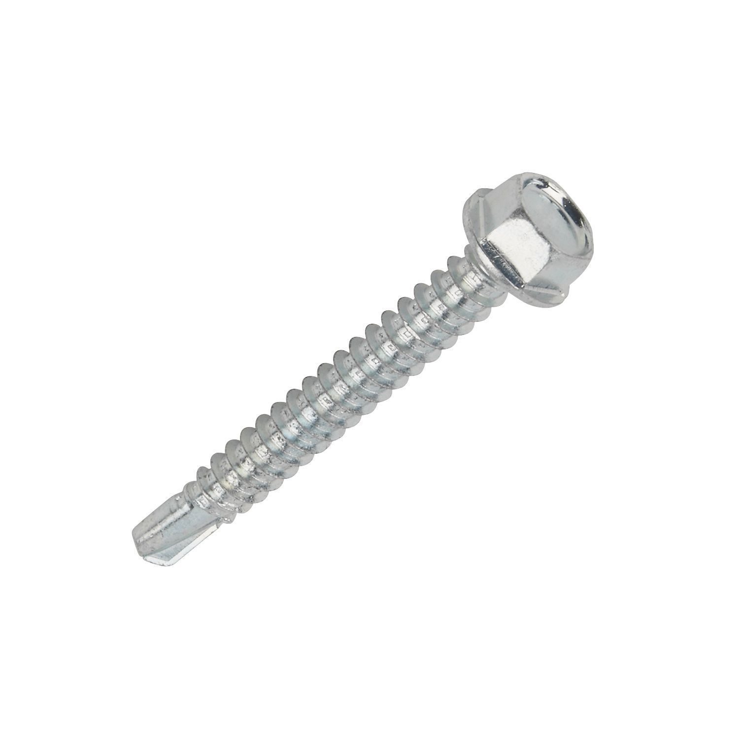 Bright zinc-plated Screw (Dia)5.5mm, Pack of 100