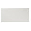 Brindisie White Satin Ceramic Wall Tile, Pack of 12, (L)40mm (W)25mm