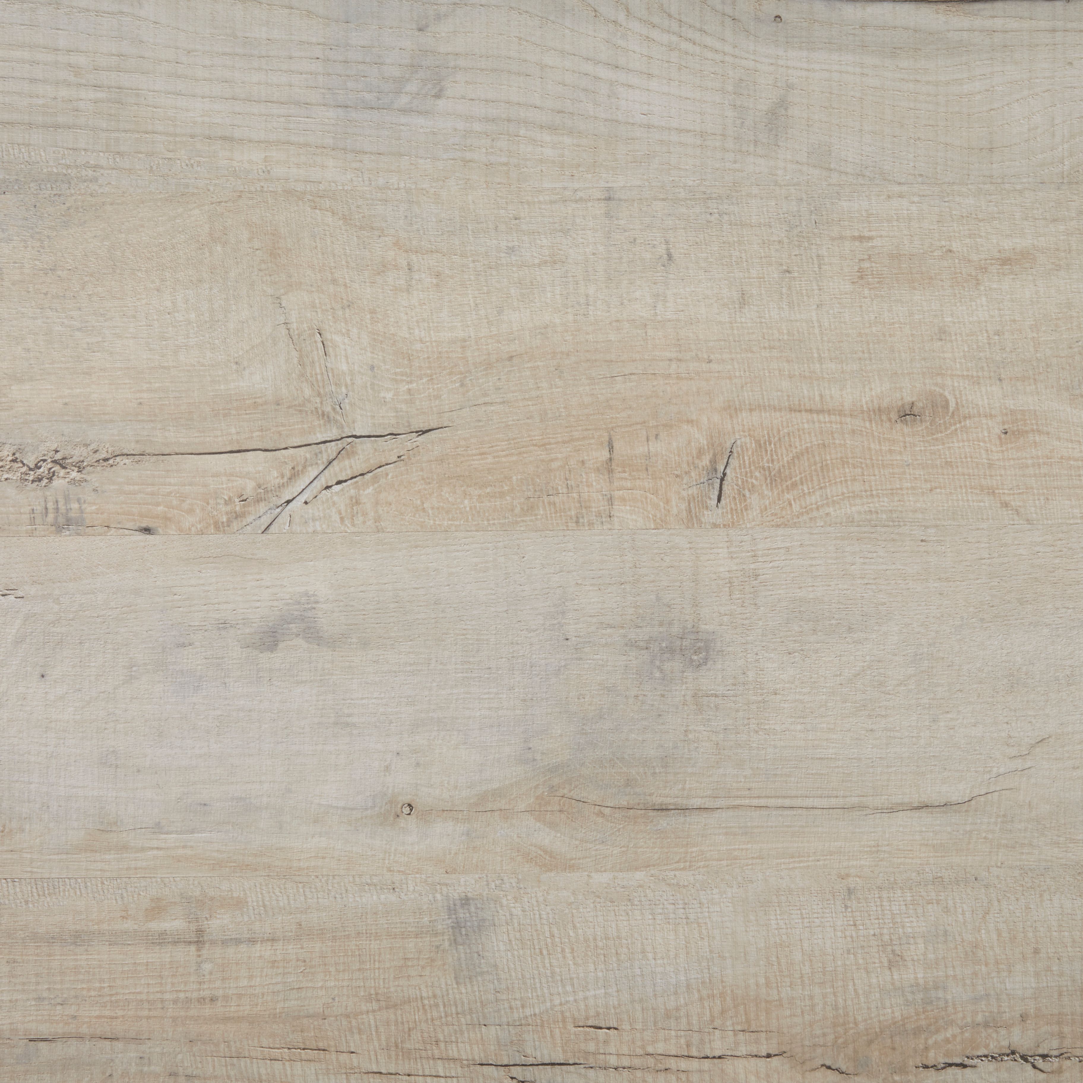 Brisbane Grey Gloss Oak effect Laminate Flooring Sample - 3
