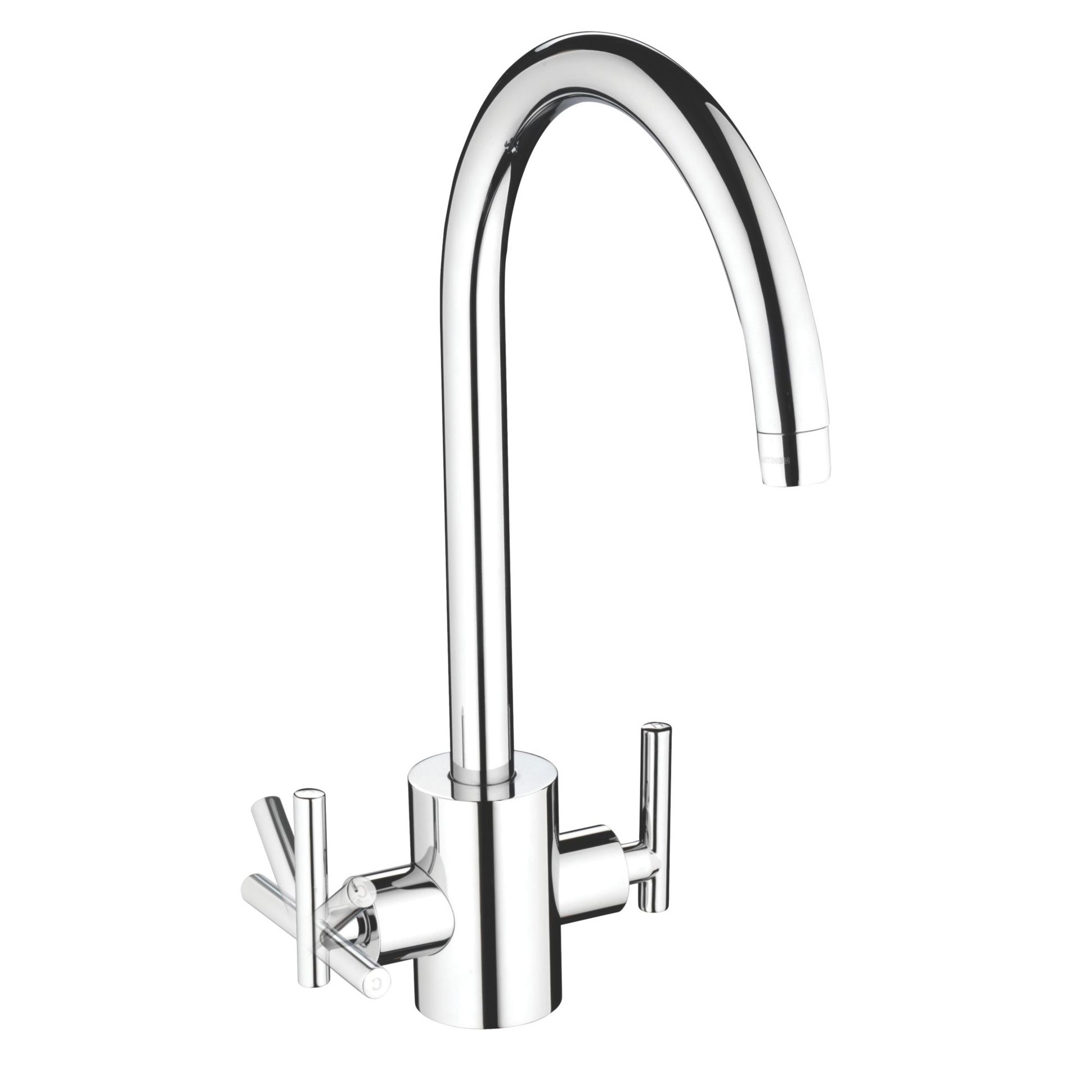Bristan Artisan Chrome effect Kitchen Monobloc mixer Mixer tap DIY at B&Q