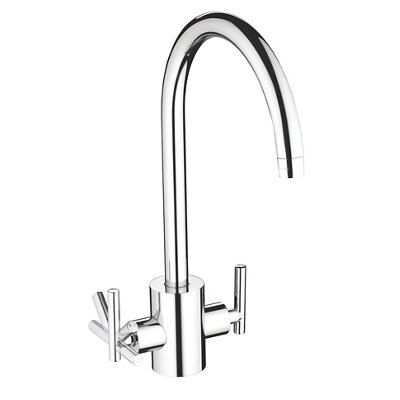 Bristan Artisan Chrome effect Kitchen Monobloc mixer Tap