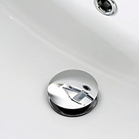 Bristan Chrome-plated Slotted Clicker Basin Waste (Dia)66mm
