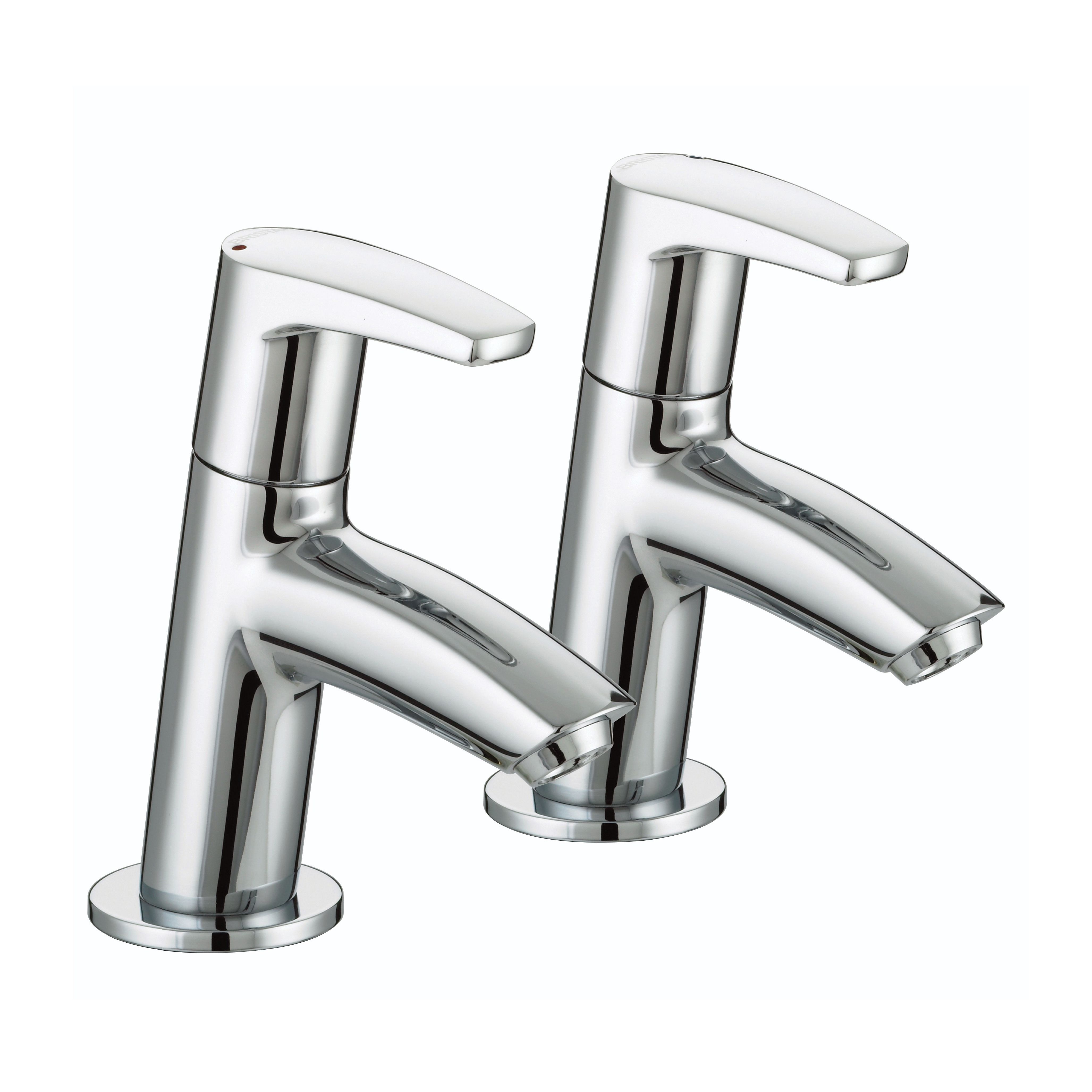 Bristan Divine Chrome effect Contemporary Basin Pillar Tap