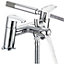 Bristan Divine Polished Chrome effect Surface-mounted Ceramic disk Shower mixer Tap