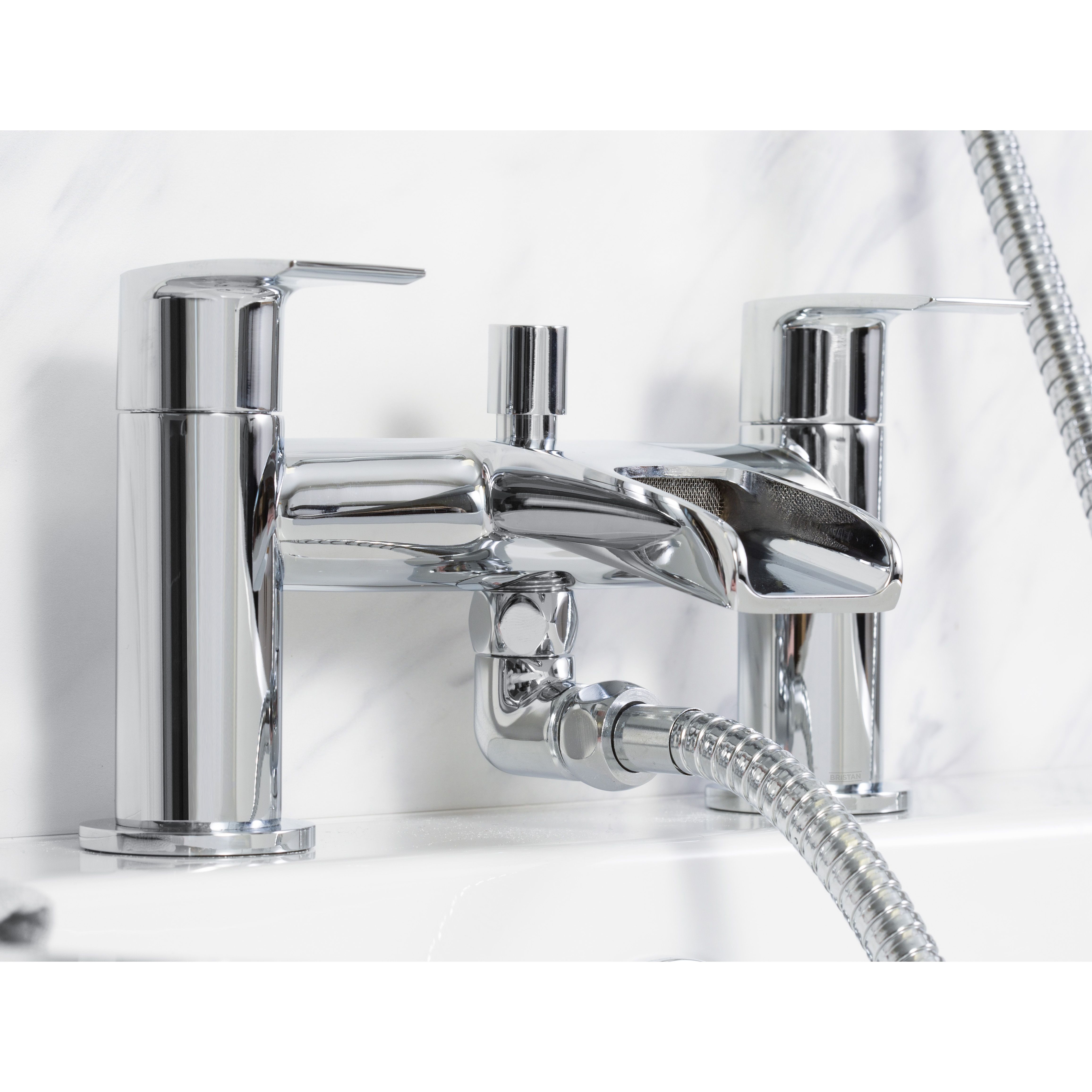 Bristan Invigor Standard Chrome effect Bath Shower mixer Tap