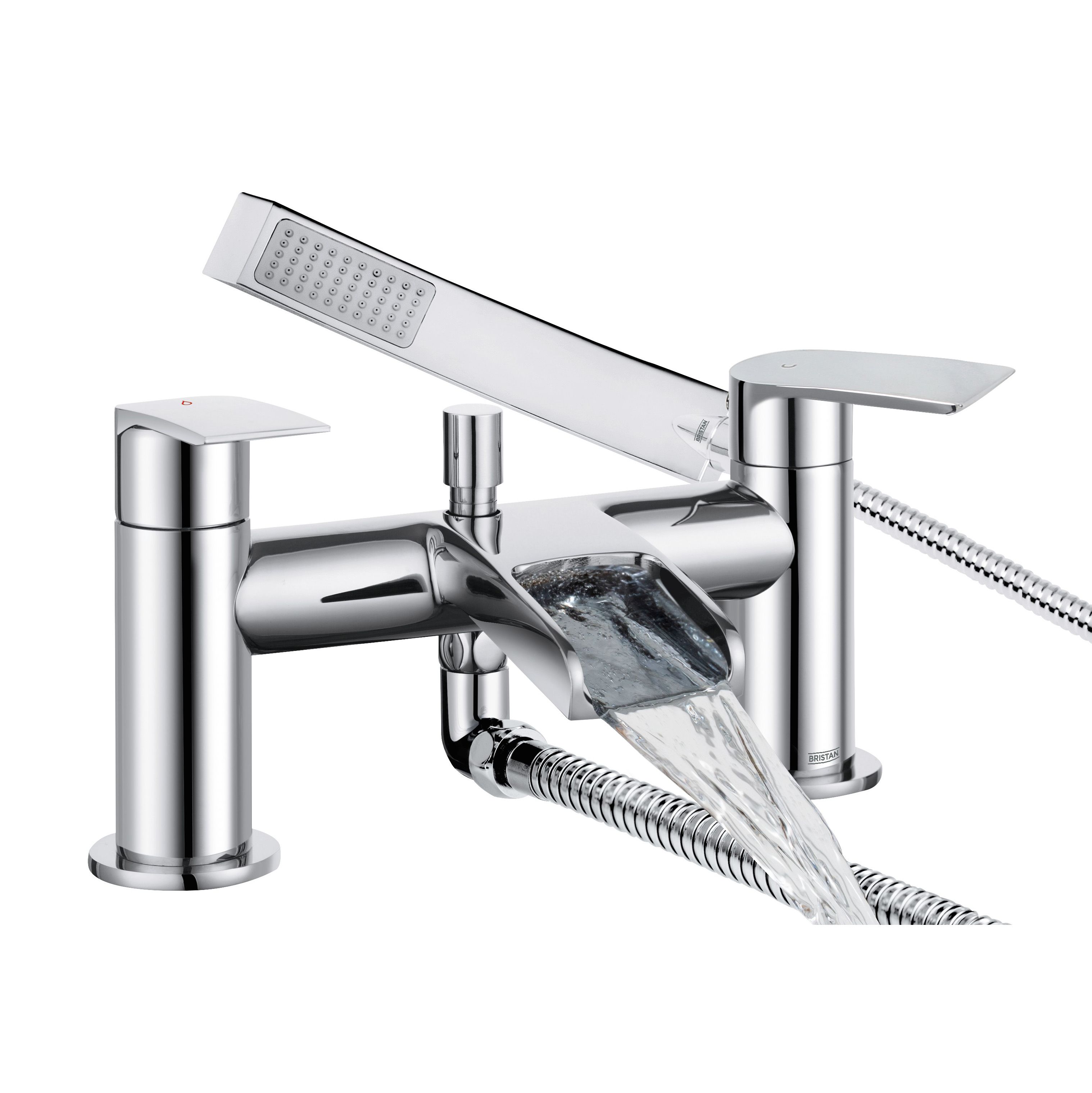 Bristan Invigor Standard Chrome effect Bath Shower mixer Tap