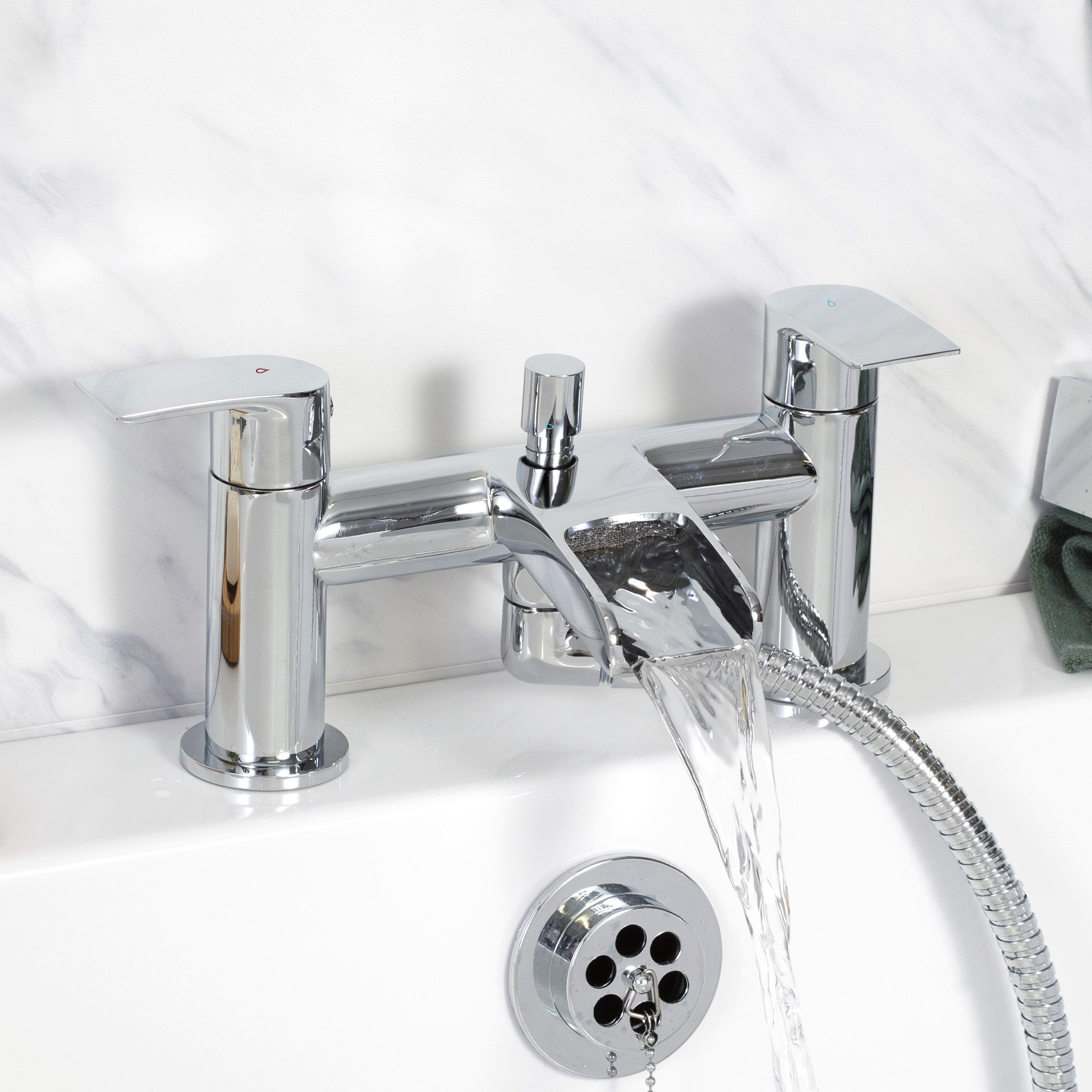 Bristan Invigor Standard Chrome effect Bath Shower mixer Tap
