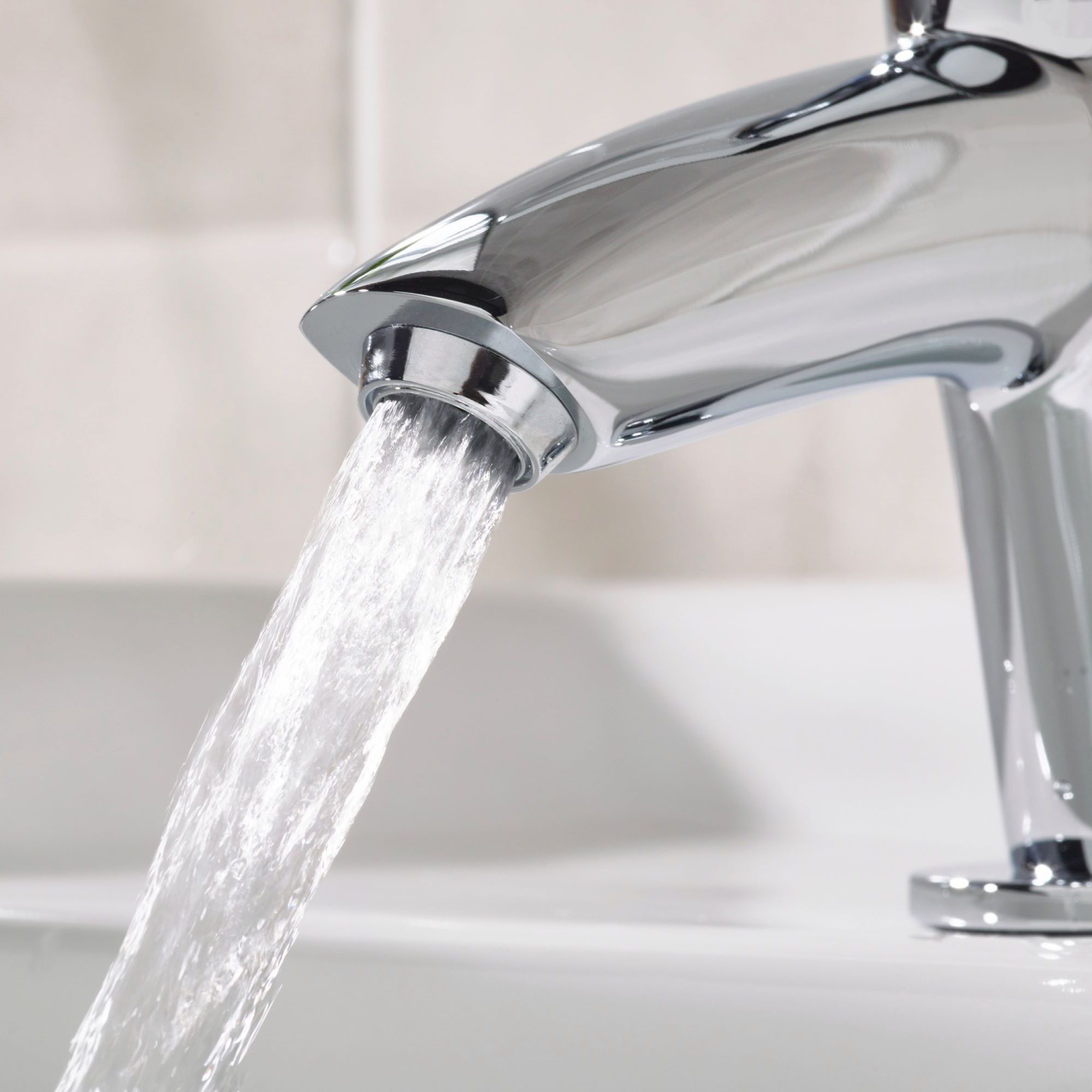 Bristan Orta Chrome effect Contemporary Double Basin Pillar Tap