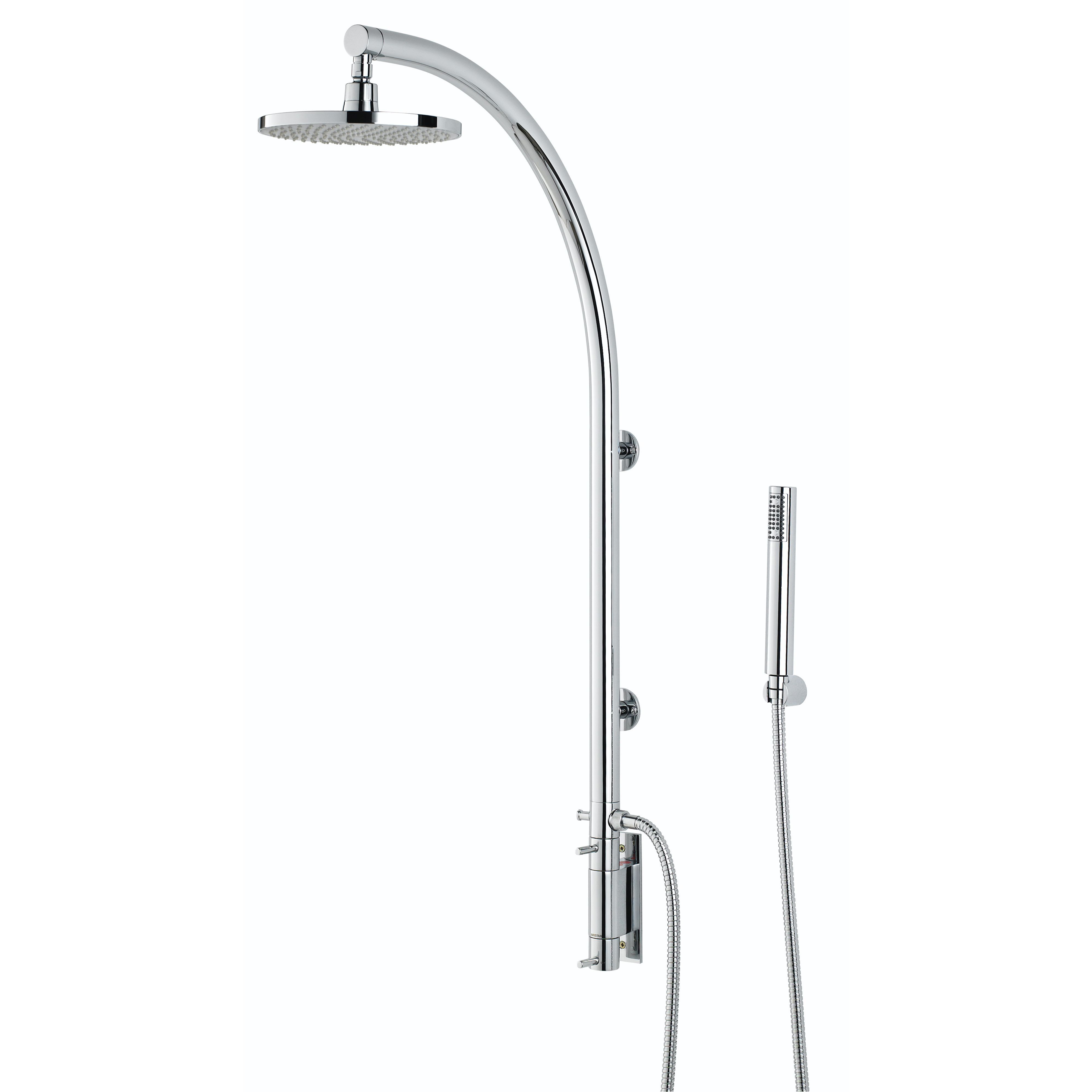 Bristan Prism Chrome Thermostatic Bar mixer shower with diverter DIY