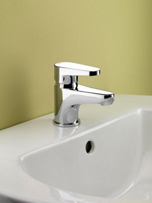 Bristan Quest Chrome effect Basin Mono mixer Tap