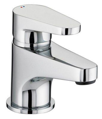 Bristan Quest Chrome effect Basin Mono mixer Tap