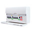 British General 10-way Consumer unit with 100A mains switch