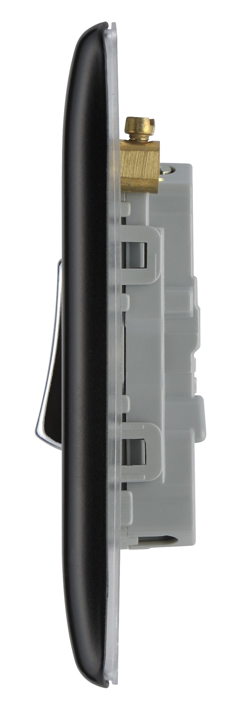 British General Black 10A 2 way 3 gang Switch