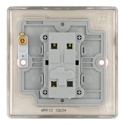 British General Cream 10A Single Intermediate switch Cream