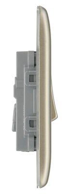 British General Cream 10A Single Intermediate switch Cream